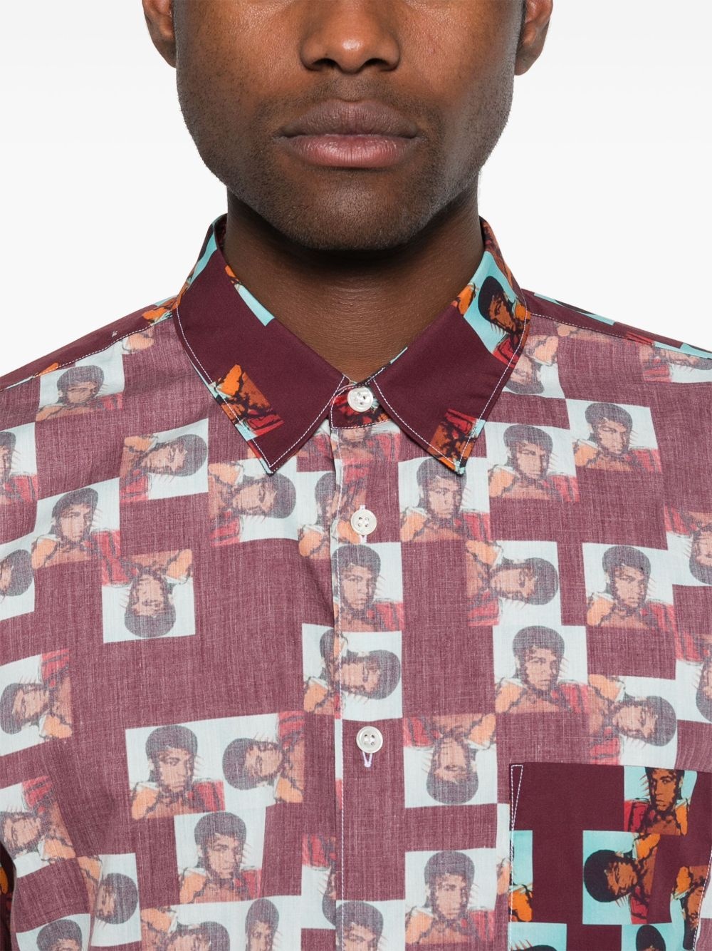 pop-art print shirt - 5