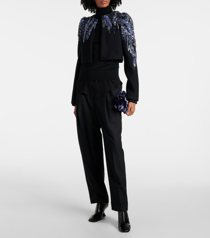 Dries Van Noten Wool turtleneck sweater outlook