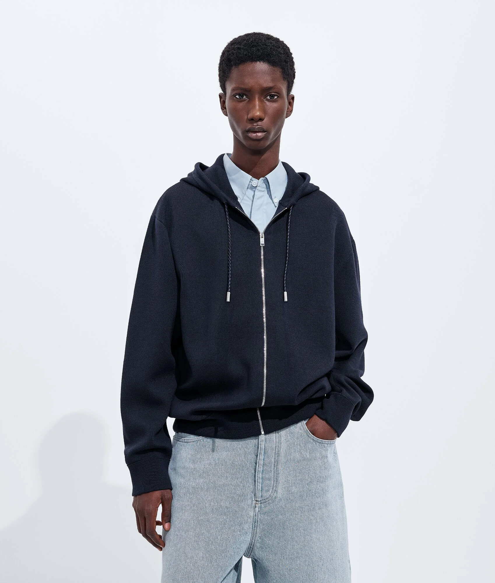 Double Wool Hoodie - 1