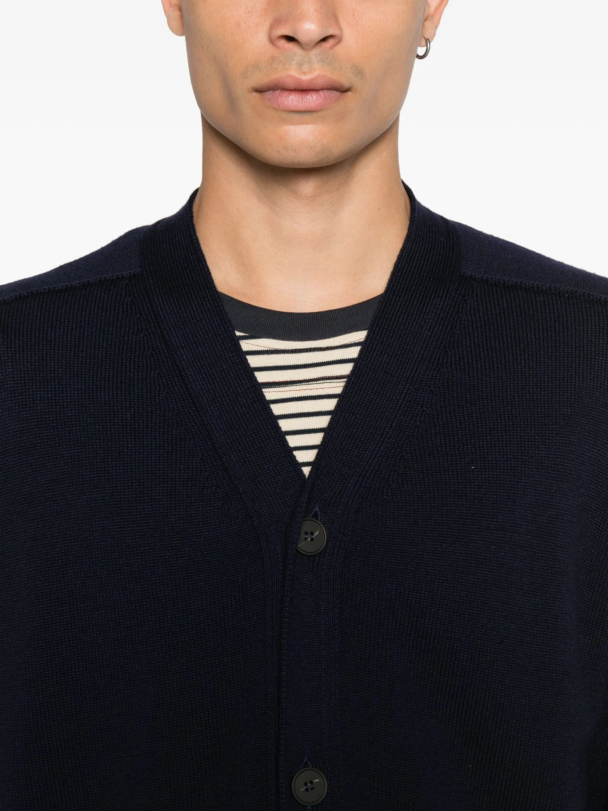 Studio Nicholson Button-front Wool Cardigan - 3