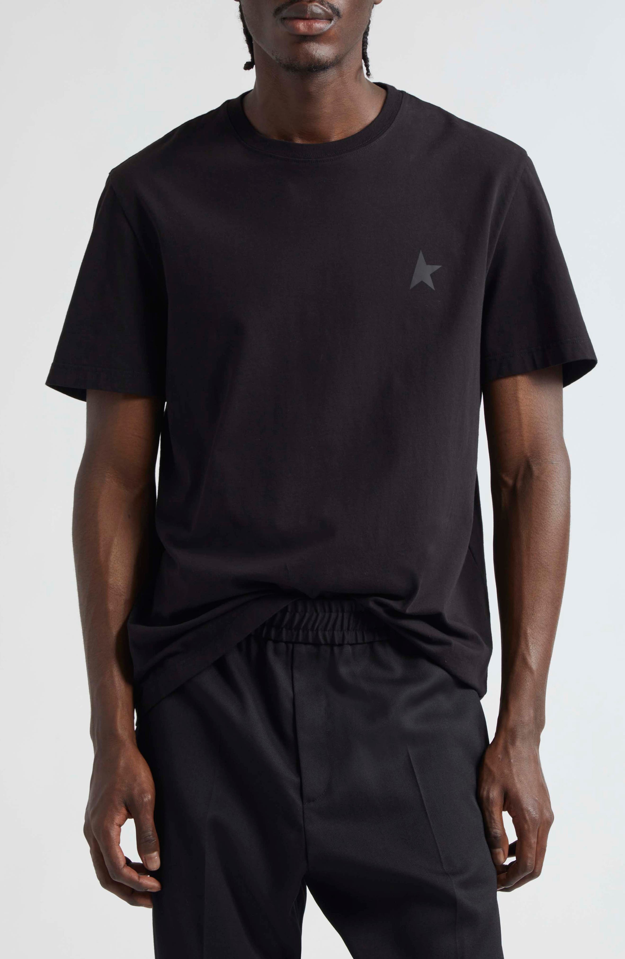 Black Star Collection Cotton Graphic T-Shirt - 1
