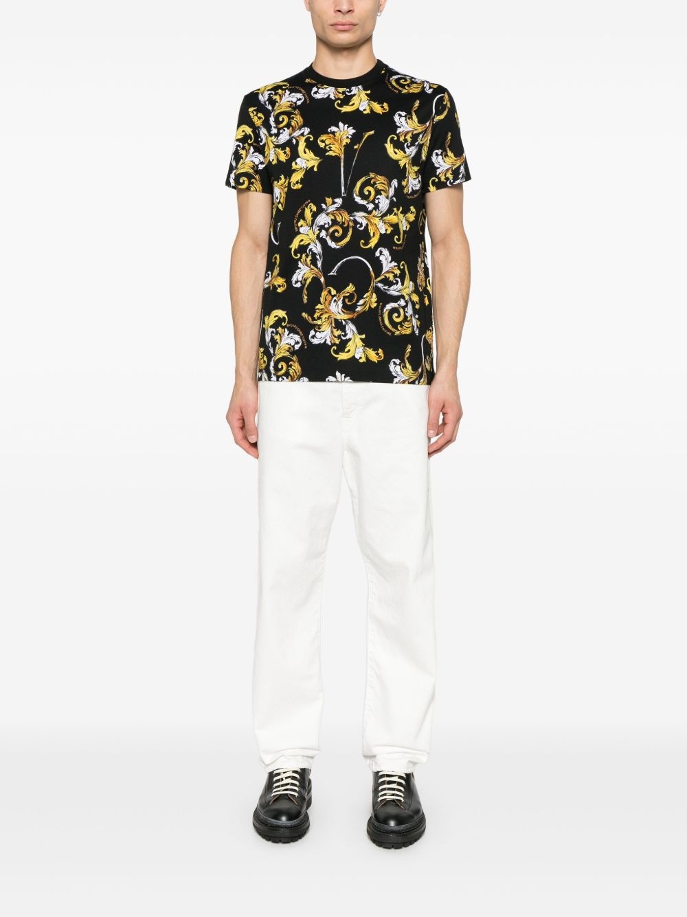 Barocco-print T-shirt - 2