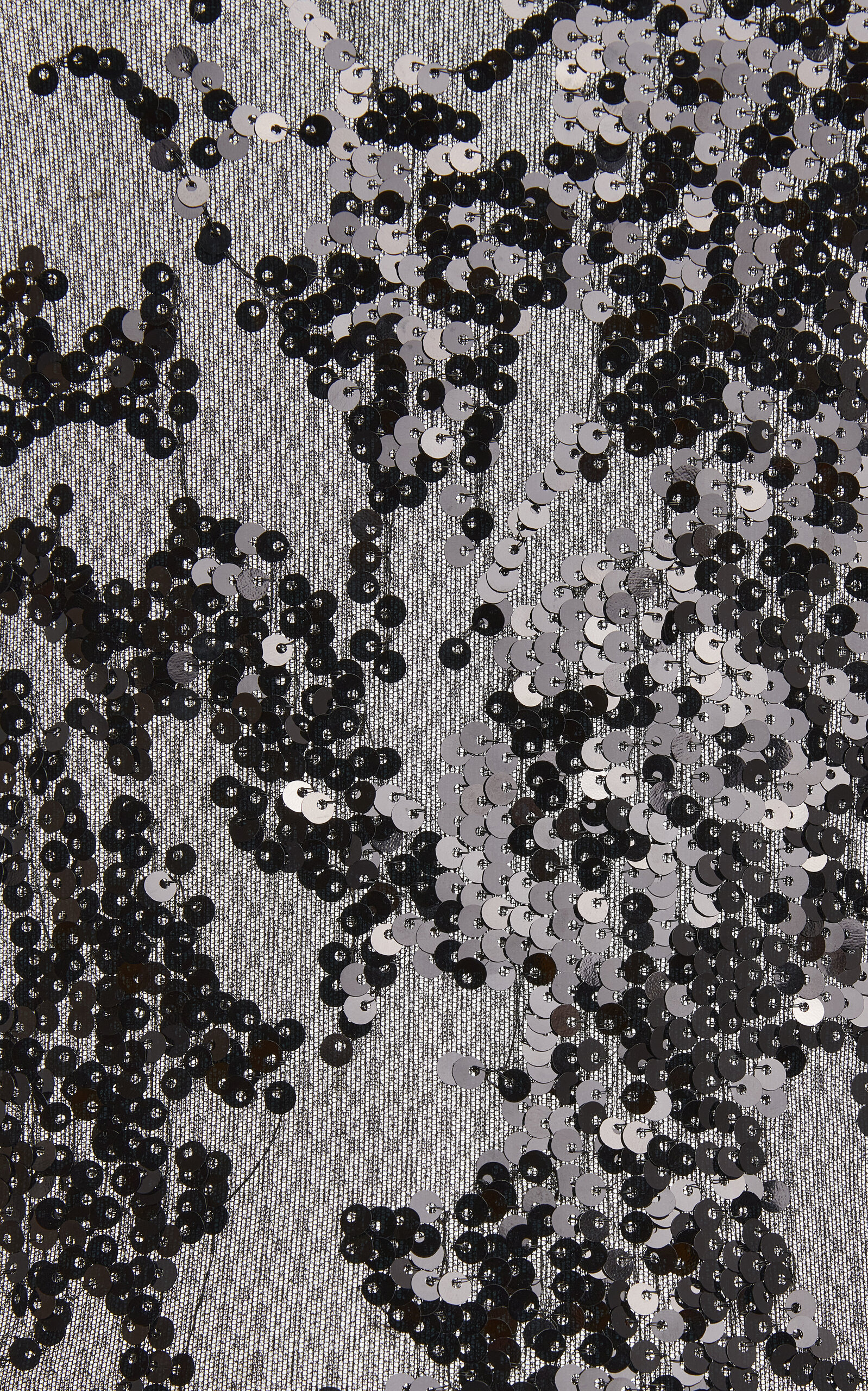 Backless Sequin Gown black - 5