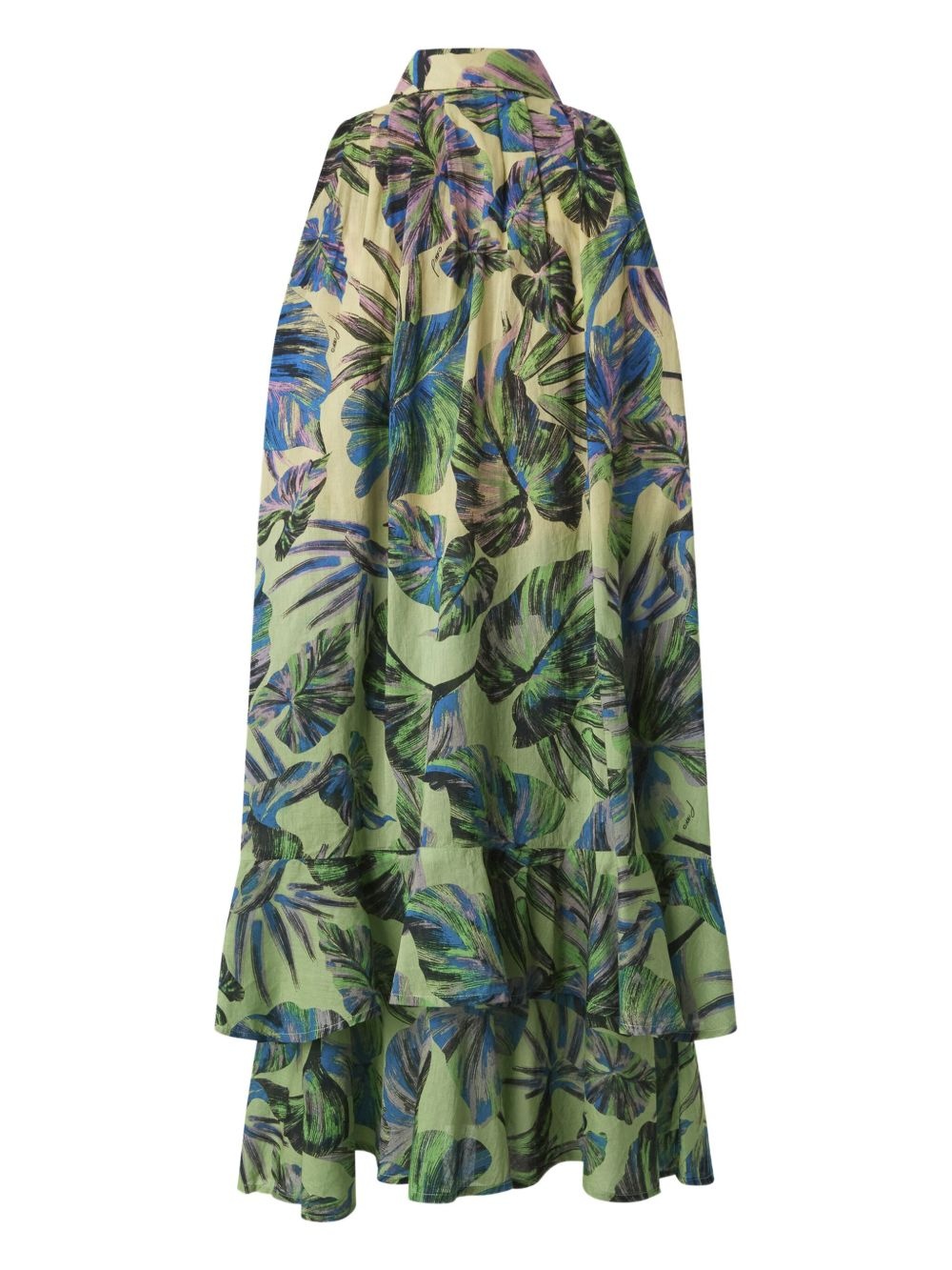 floral-print maxi dress - 2