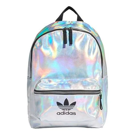 (WMNS) adidas originals Metallic Backpack 'Silver Metallic' FL9631 - 1