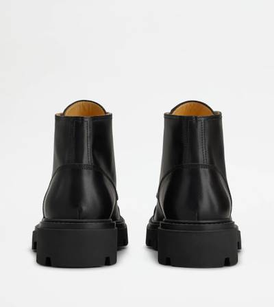 Tod's TOD'S ANKLE BOOTS IN LEATHER - BLACK outlook