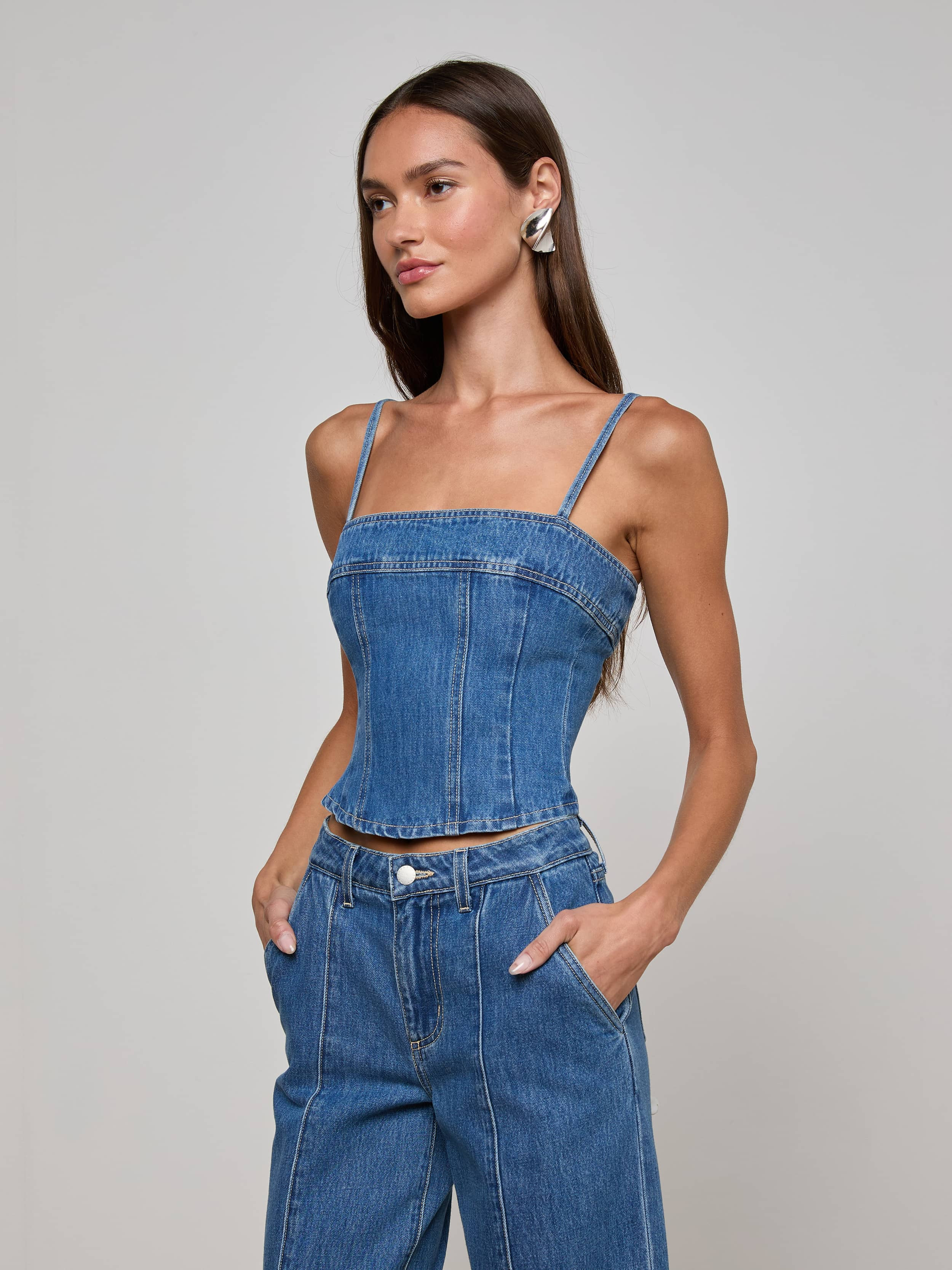 Arlin Denim Tank - 3