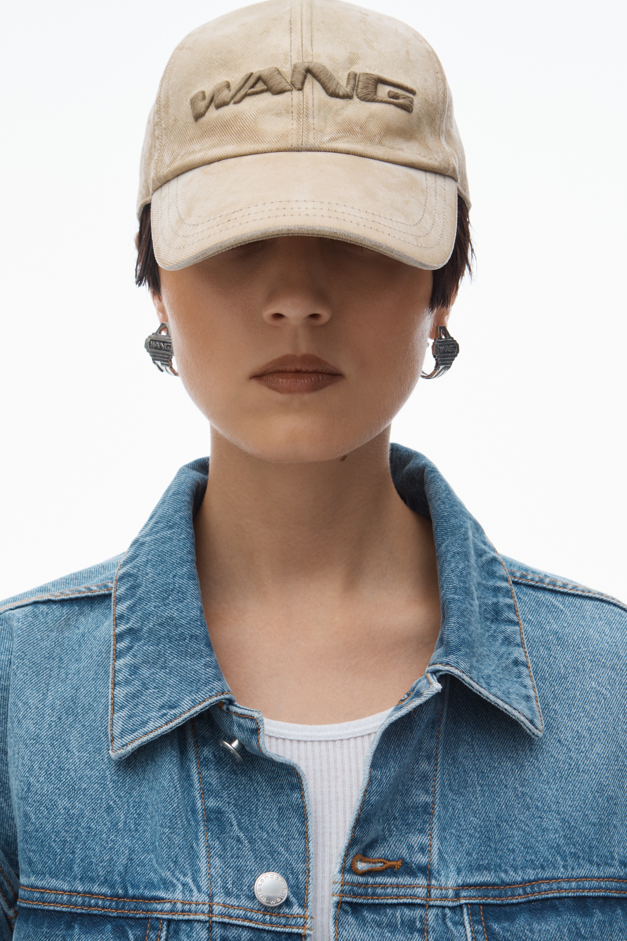 Oversize Trucker Jacket in Cotton Denim - 4