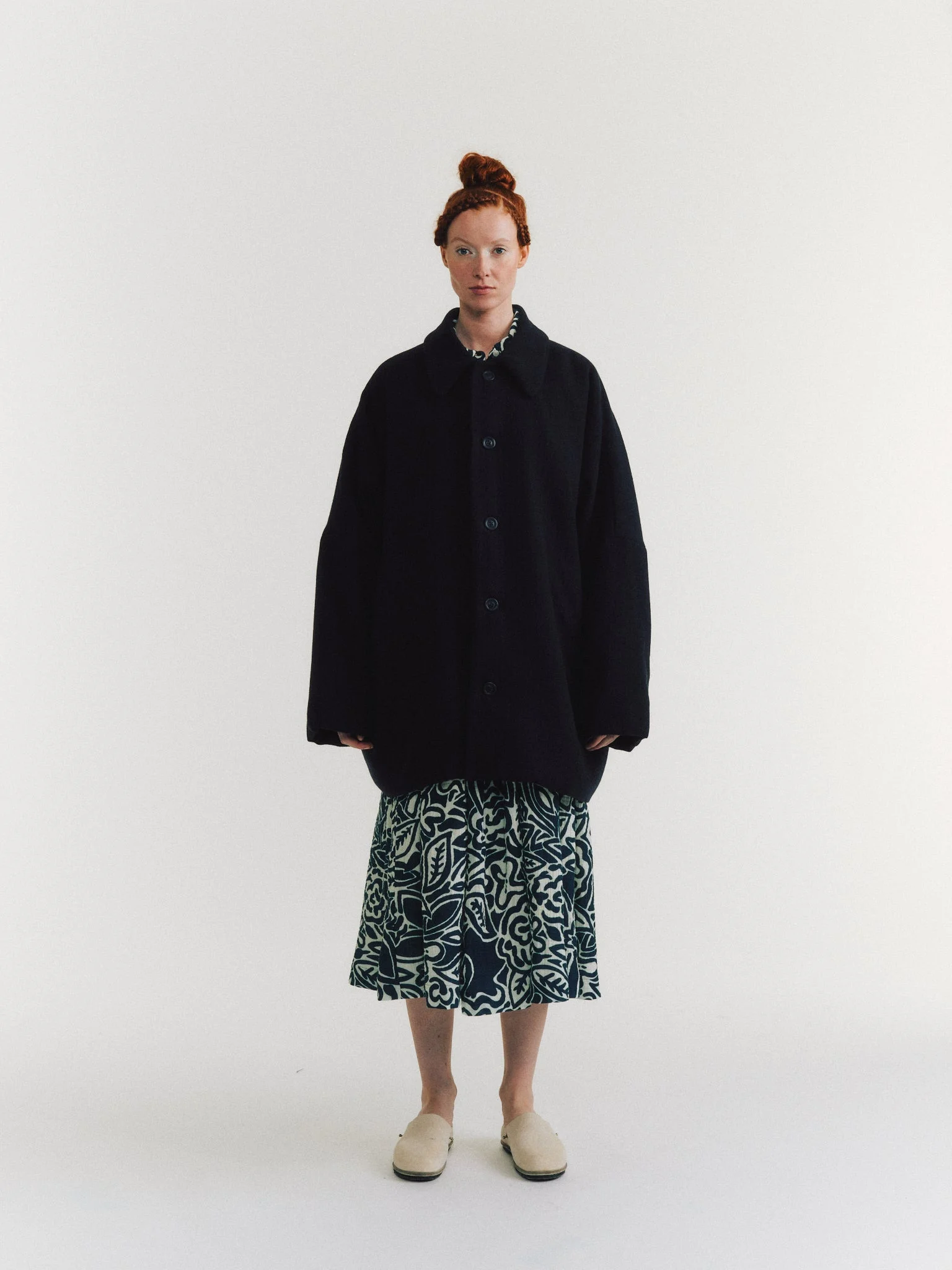 TRIANGLE COAT - SOFTY SOFTY - NIGHT - 1
