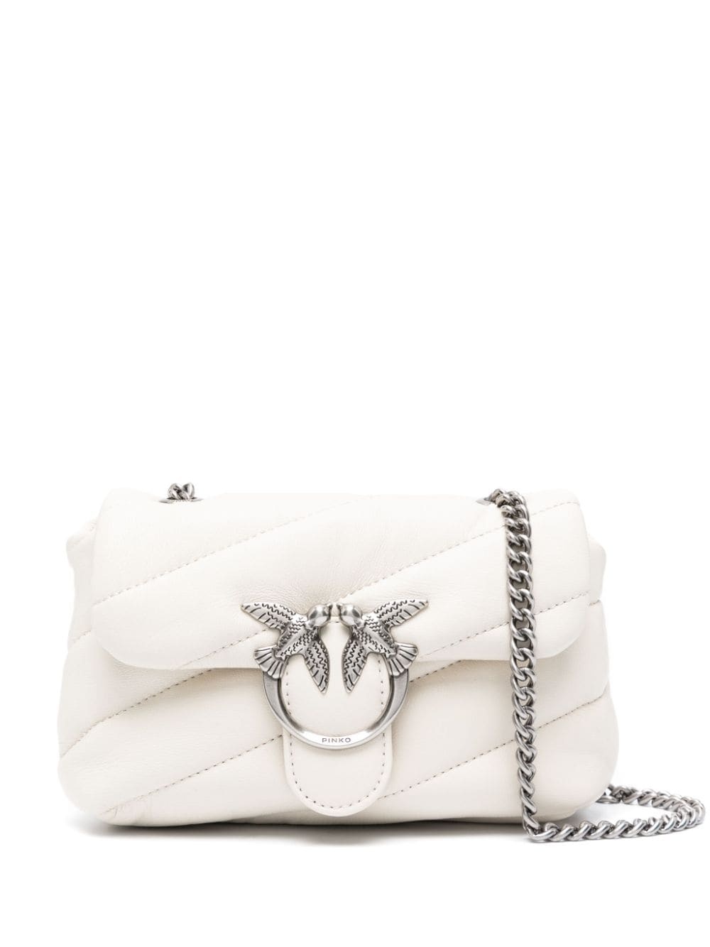 Baby Love quilted leather shoulder bag - 1