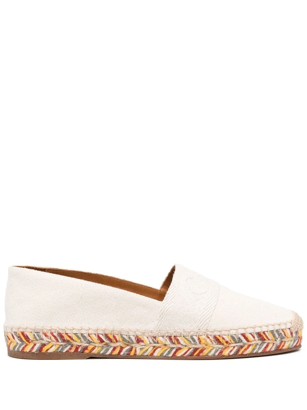 Piia logo-print flat espadrilles - 1