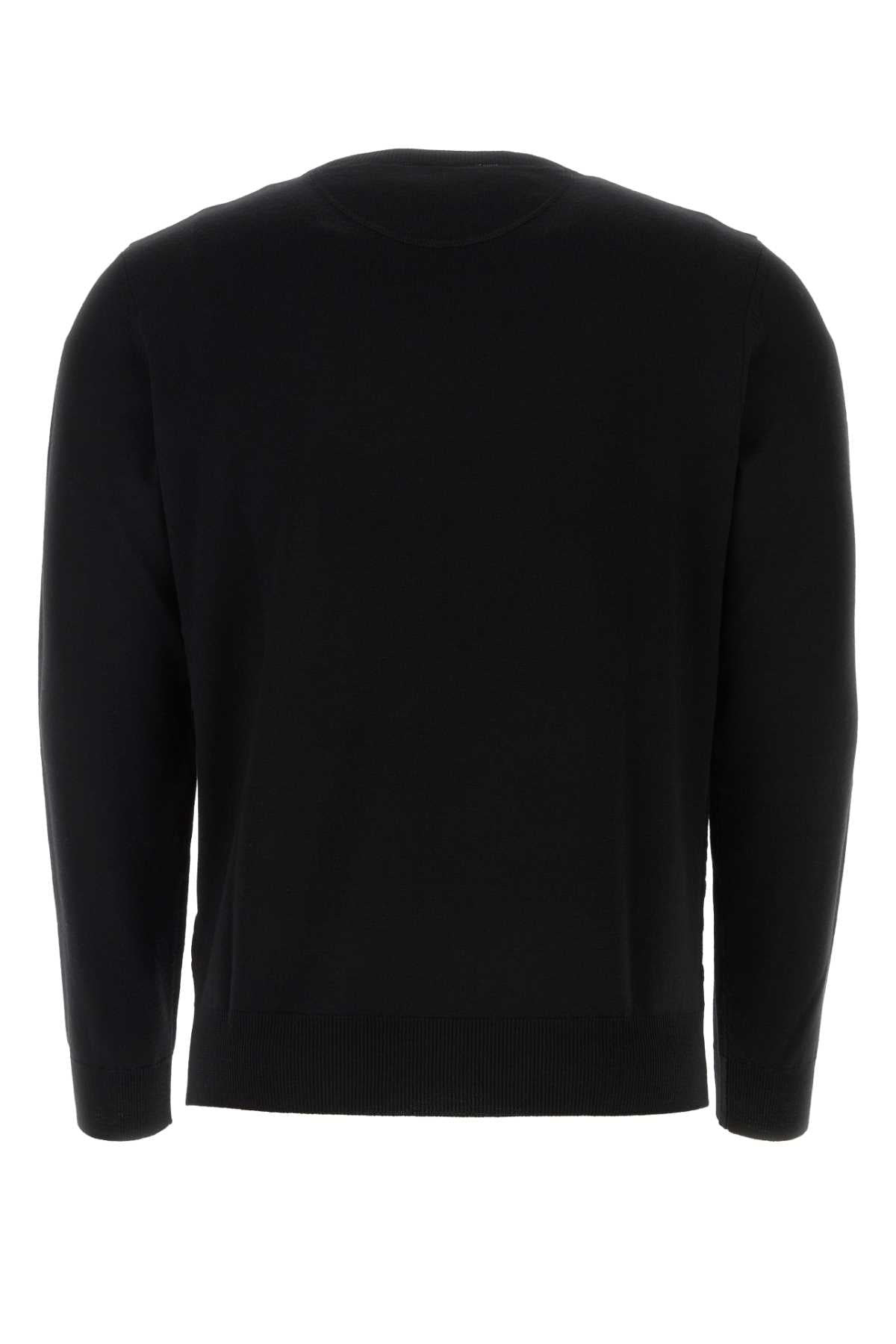 Valentino Garavani Men Black Wool Sweater - 2