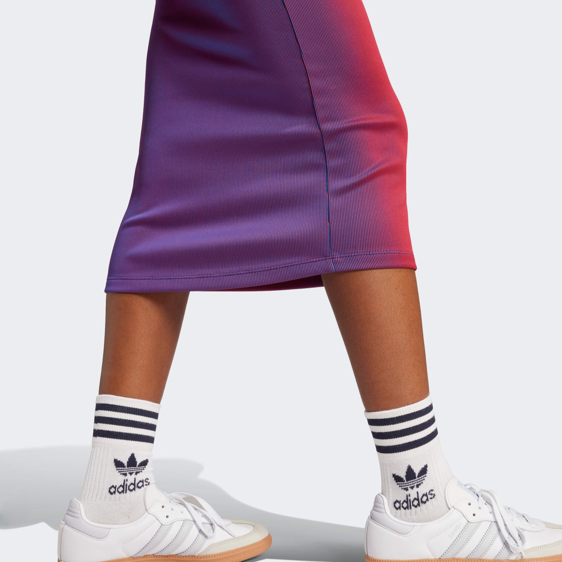 adidas Rasant Rib Long Sleeve Dress | adidas | REVERSIBLE