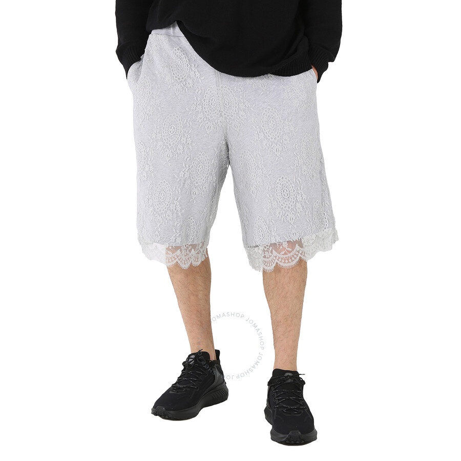 Burberry Men's Light Pebble Grey Chantilly Drawcoard Shorts - 3