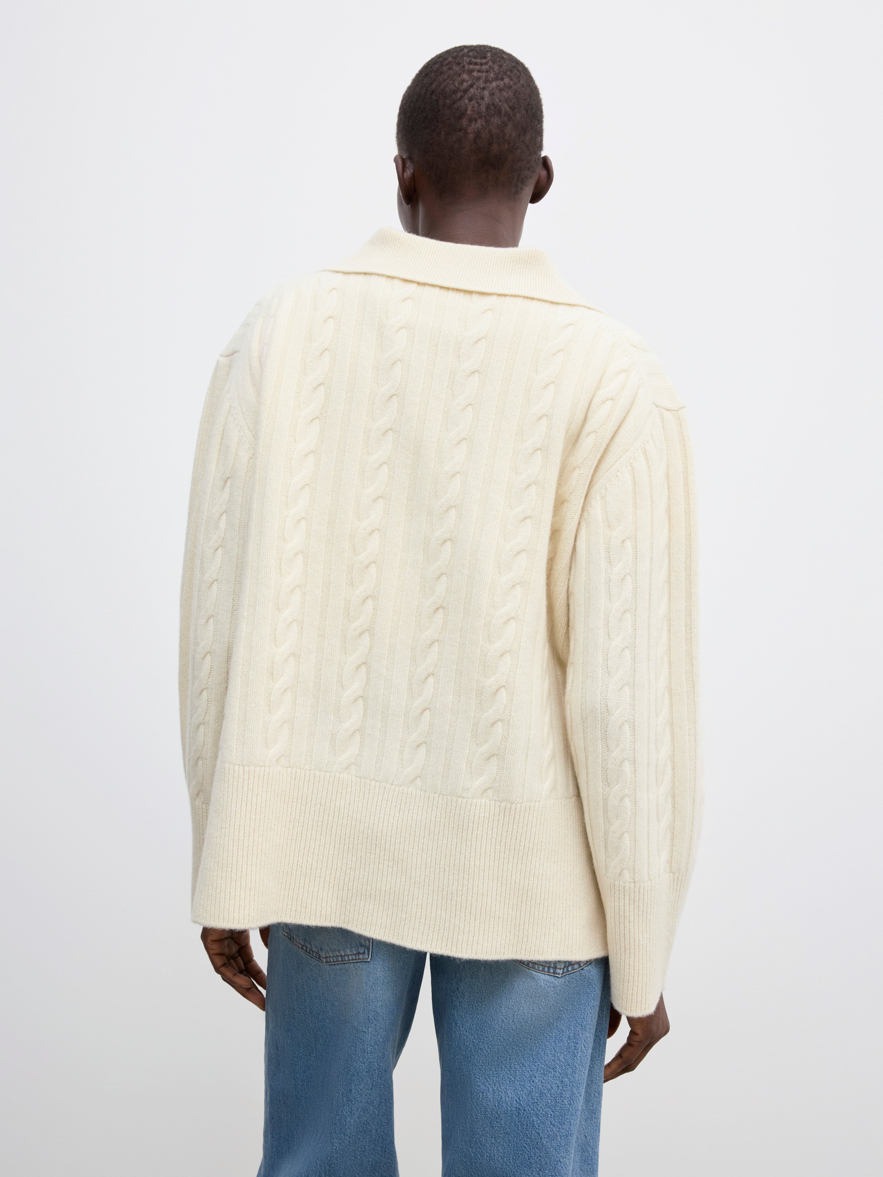 Cashmere wool polo - 5