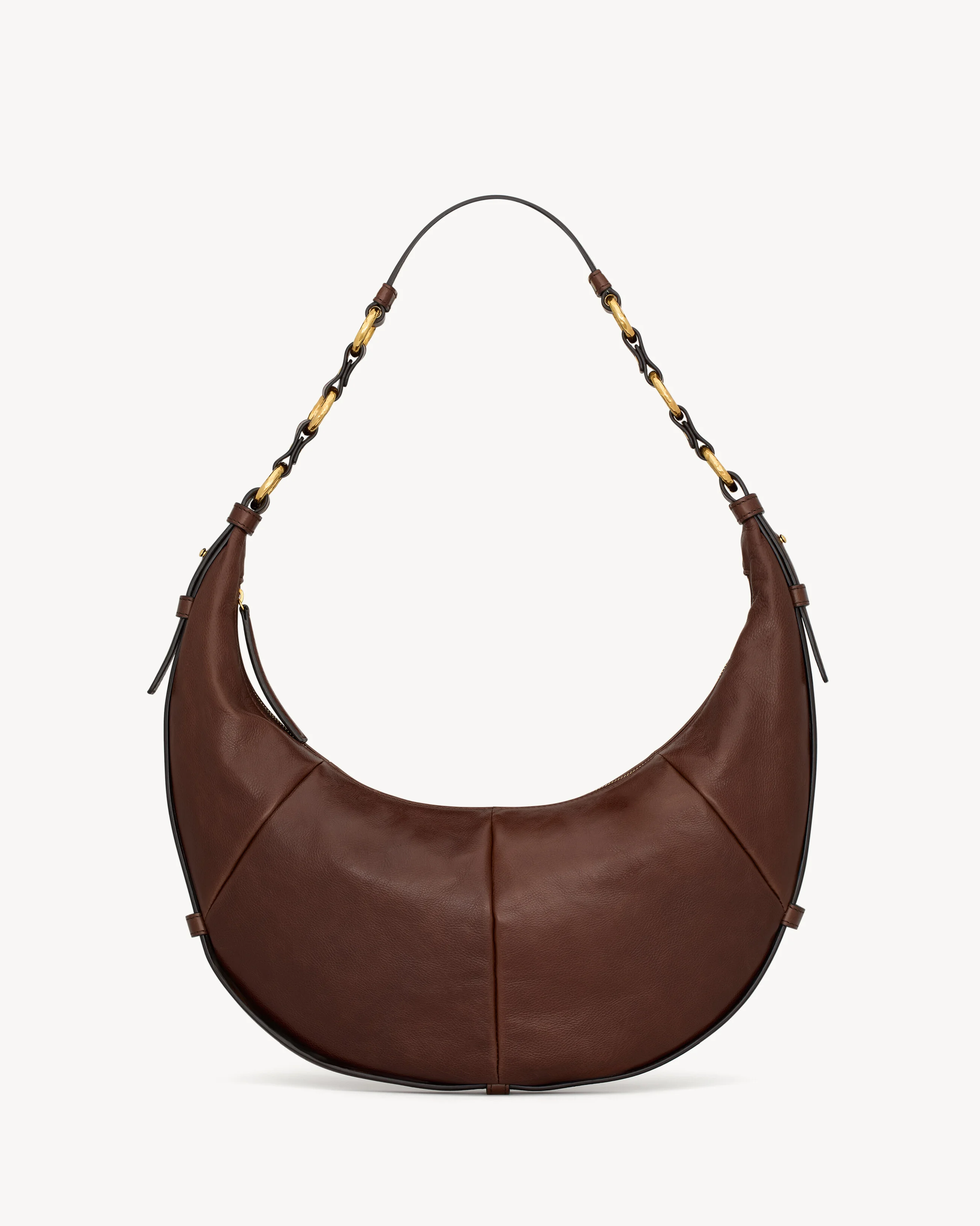 SAHARIENNE SAINT LAURENT HOBO IN LAMBSKIN - 1
