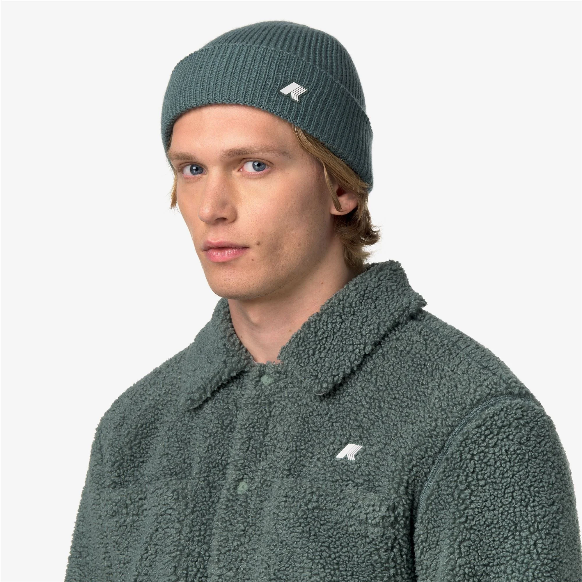 Brice Cardigan Stitch Wool Hat - 1
