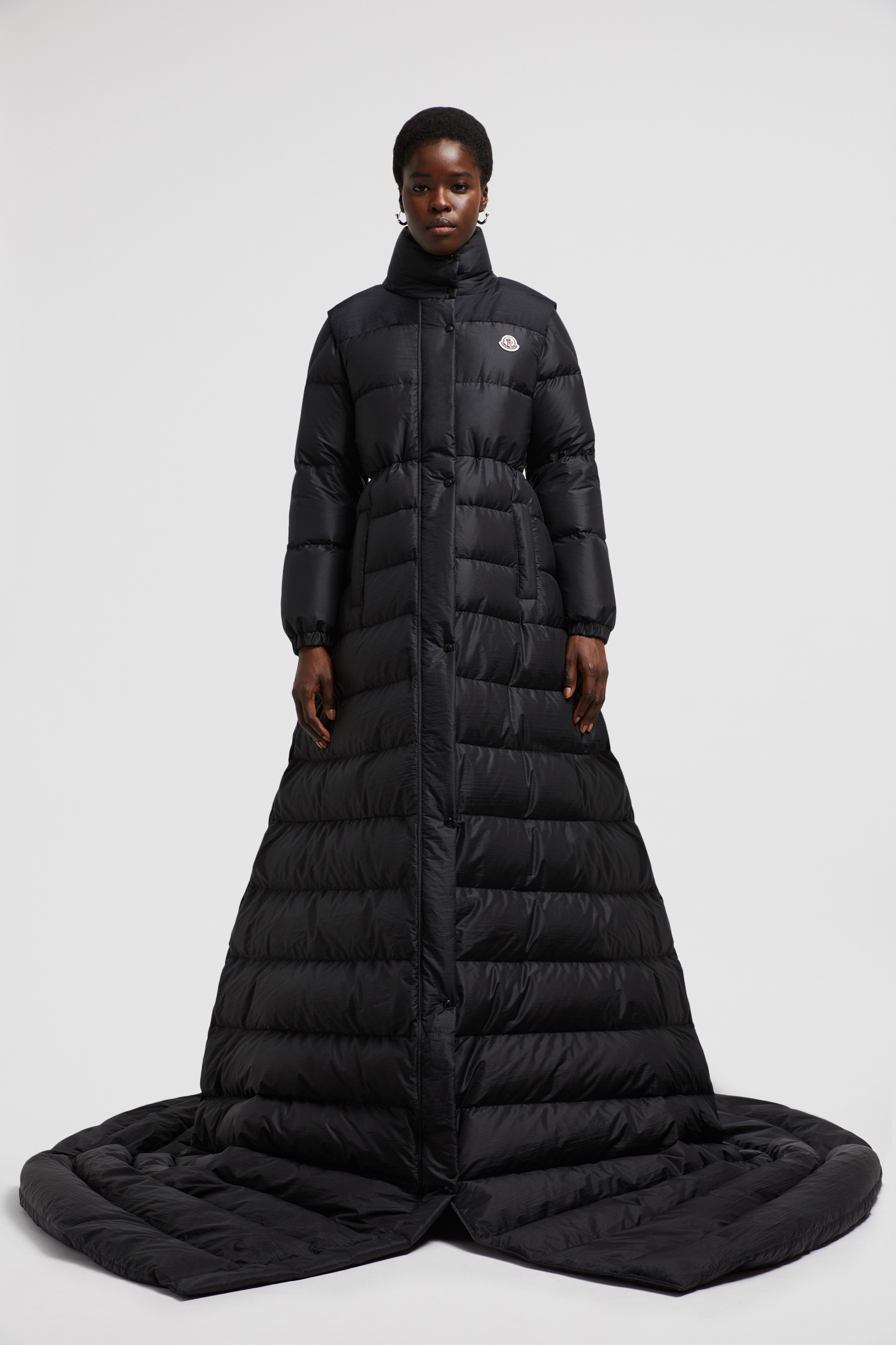 Moncler Moncler Verone 2-in-1 Long Down Coat | REVERSIBLE