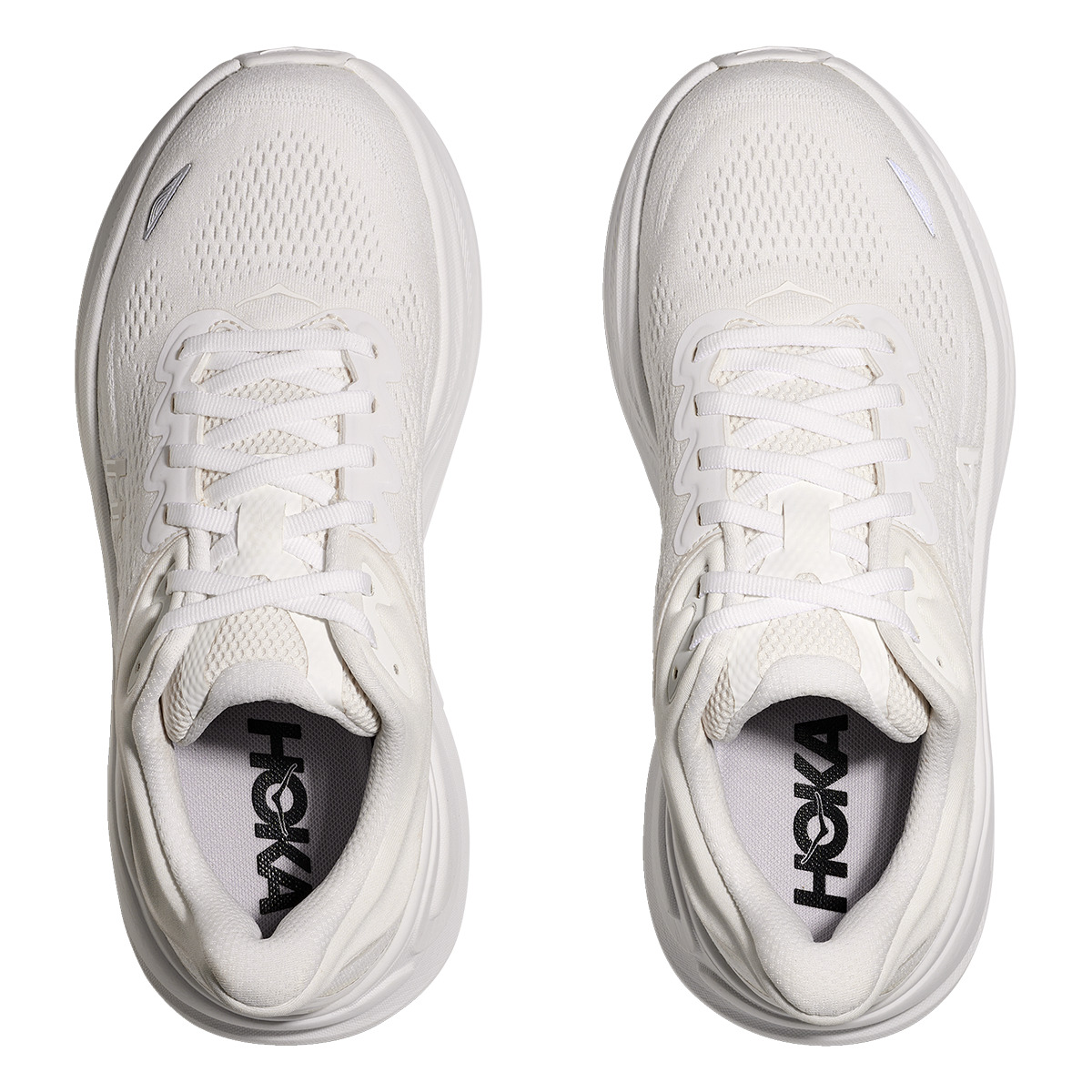 Hoka Bondi 9 White - White - 3