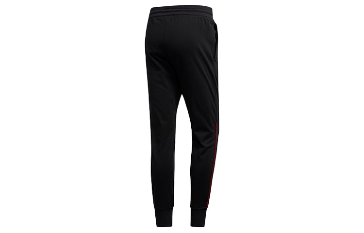 adidas Cny Spt Pant Basketball Sports Training Bundle Feet Long Pants Black FH7688 - 2