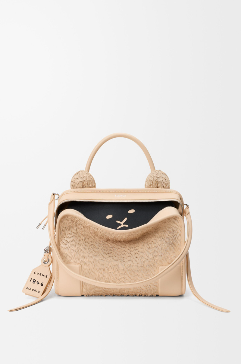 Medium Lion Fringed Cut Amazona 180 bag in nappa lambskin 6