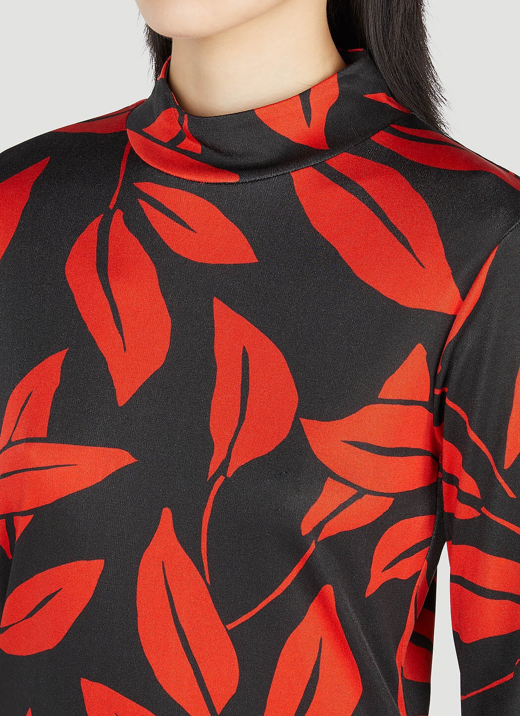 Leaf Print Top - 5