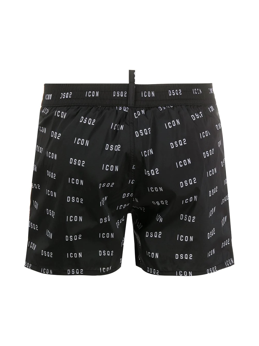 logo print swim shorts - 2