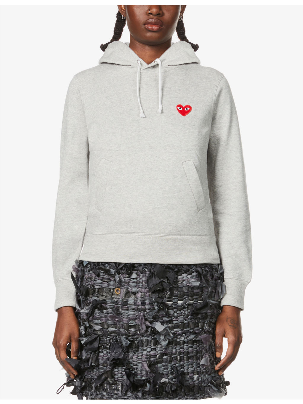 Logo-embroidered cotton-jersey hoody - 4