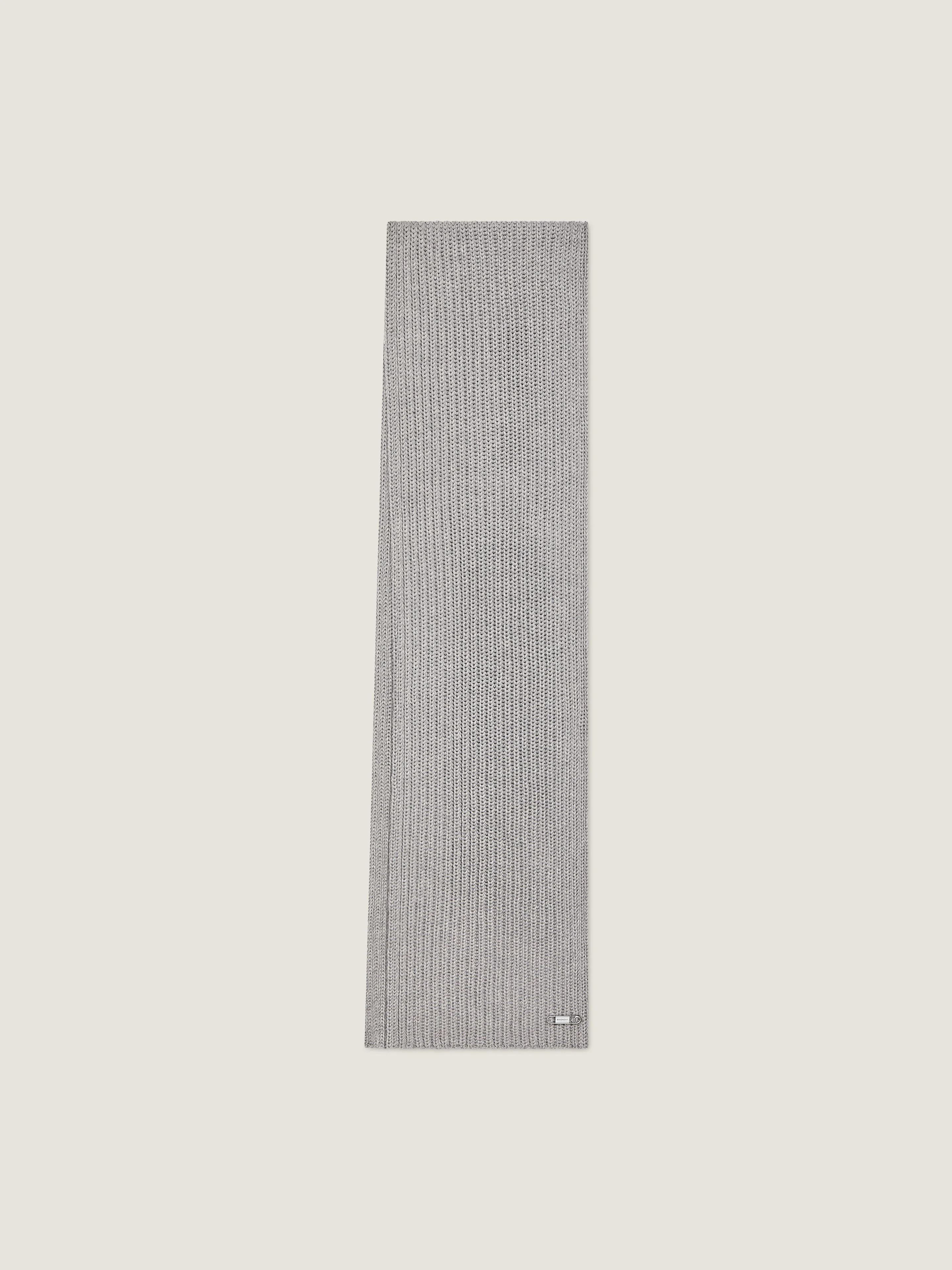 SCARF IN WOOL WITH PIN - 1