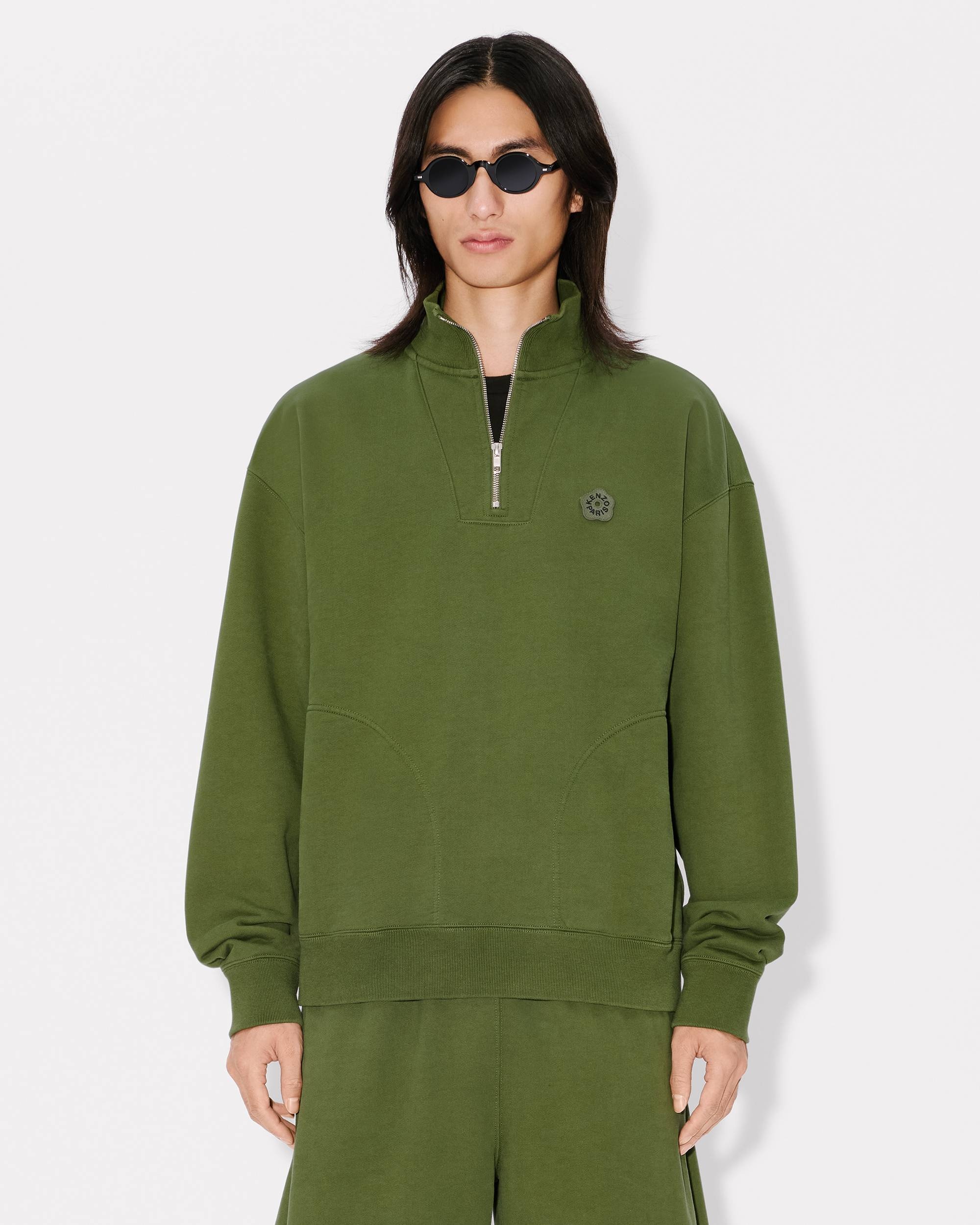'Boke Flower 2.0' embroidered sweatshirt in cotton - 3