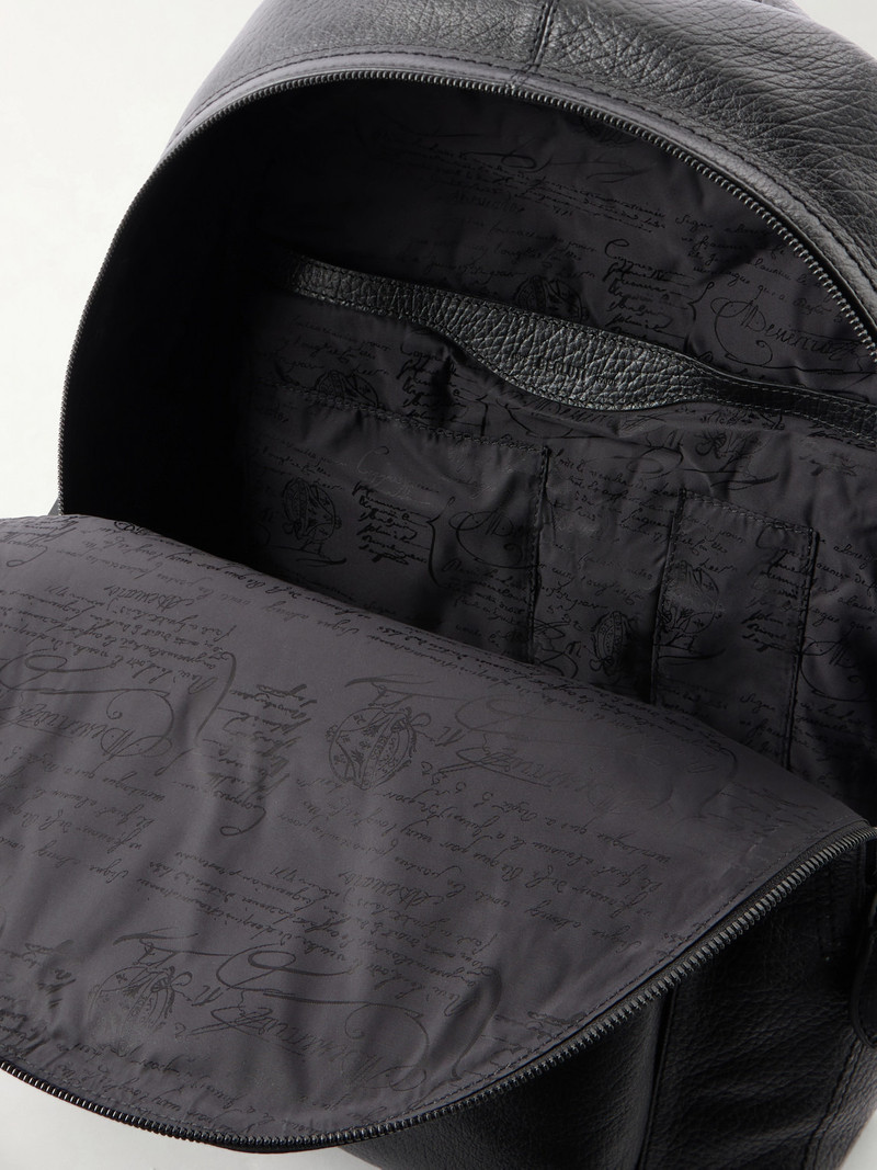 Time Off Full-Grained Leather Backpack 6