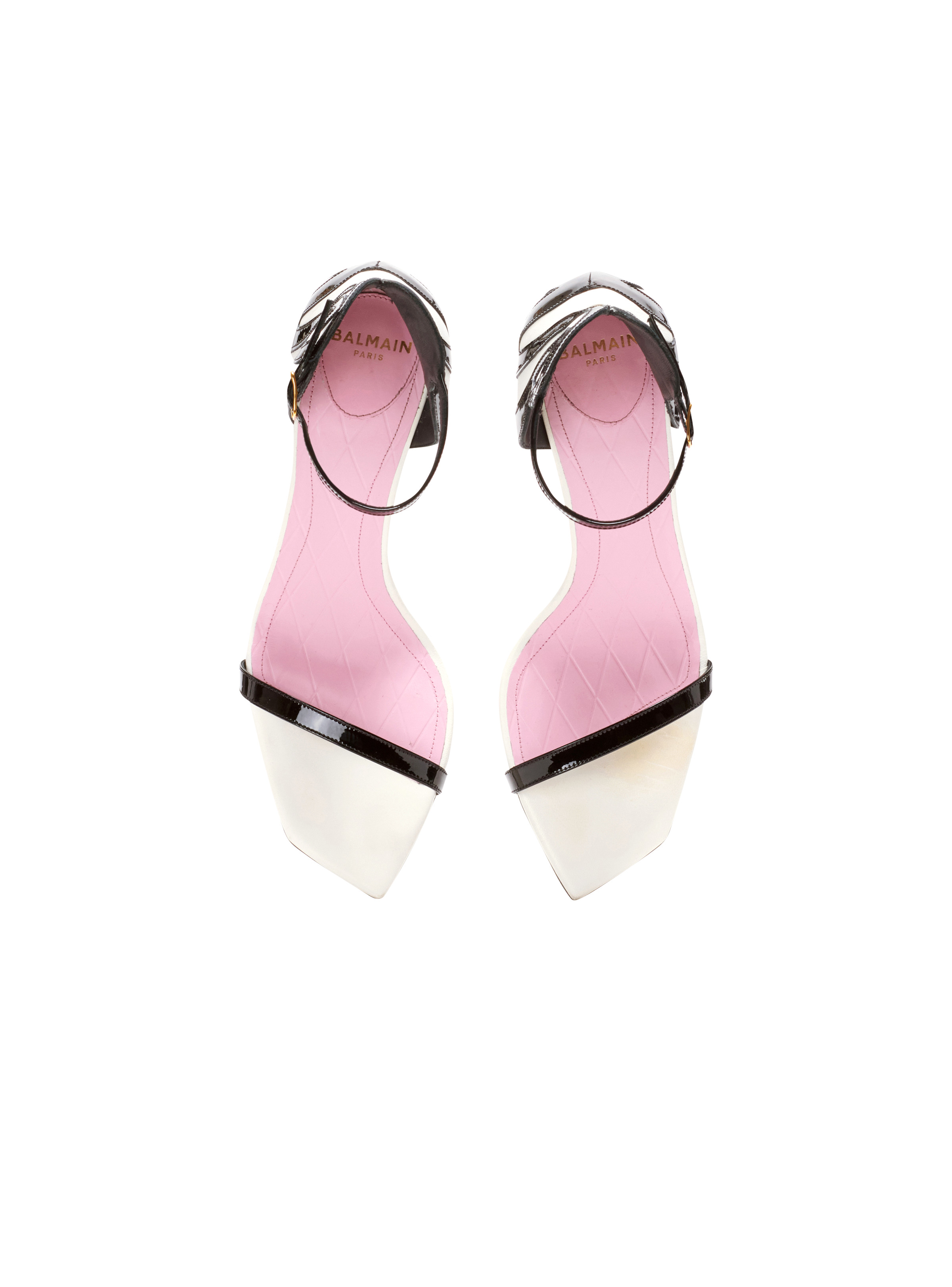 Eden sandals in two-tone leather - 3