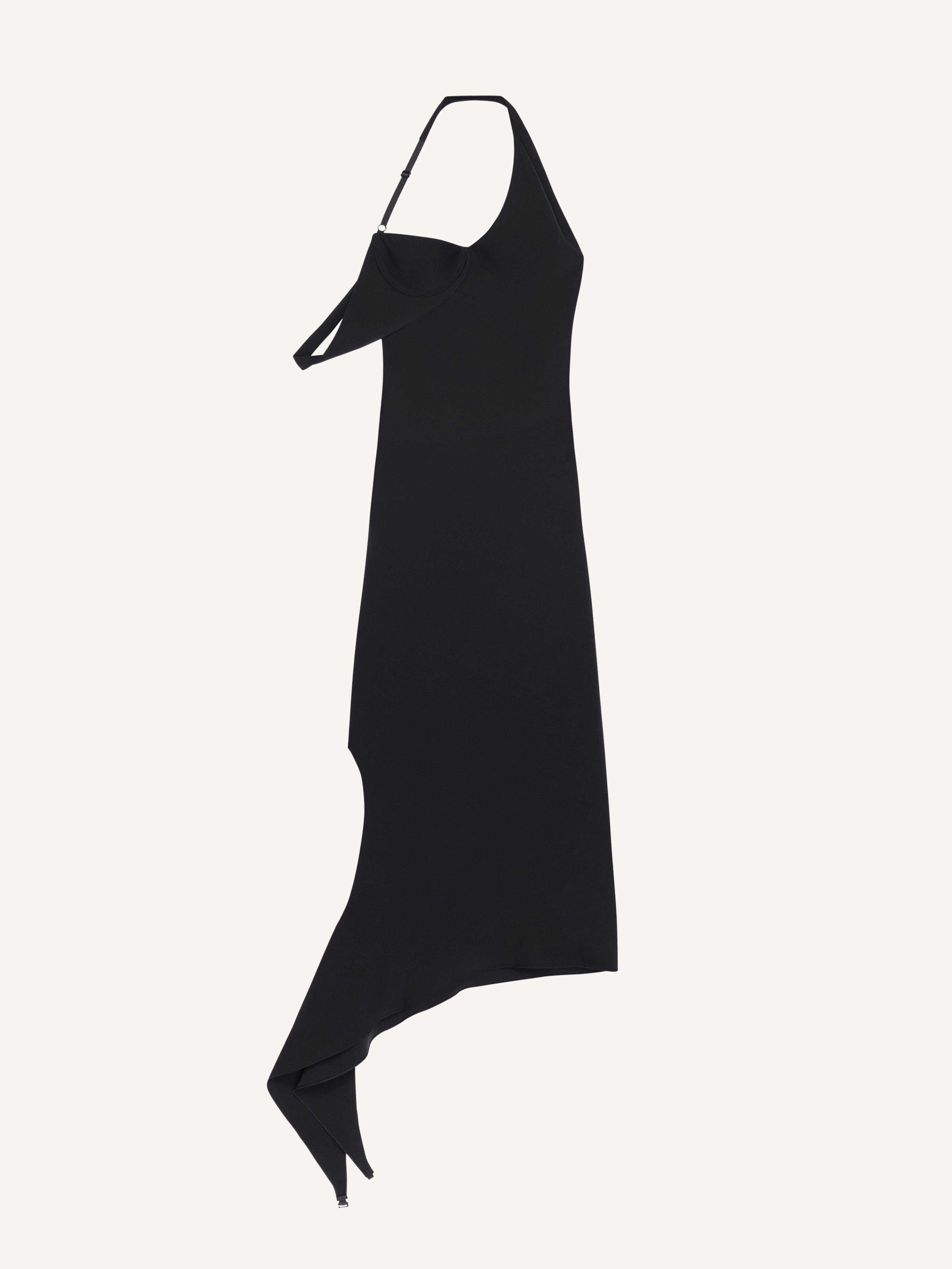 UNDRESSED LONG CREPE DRESS - 1
