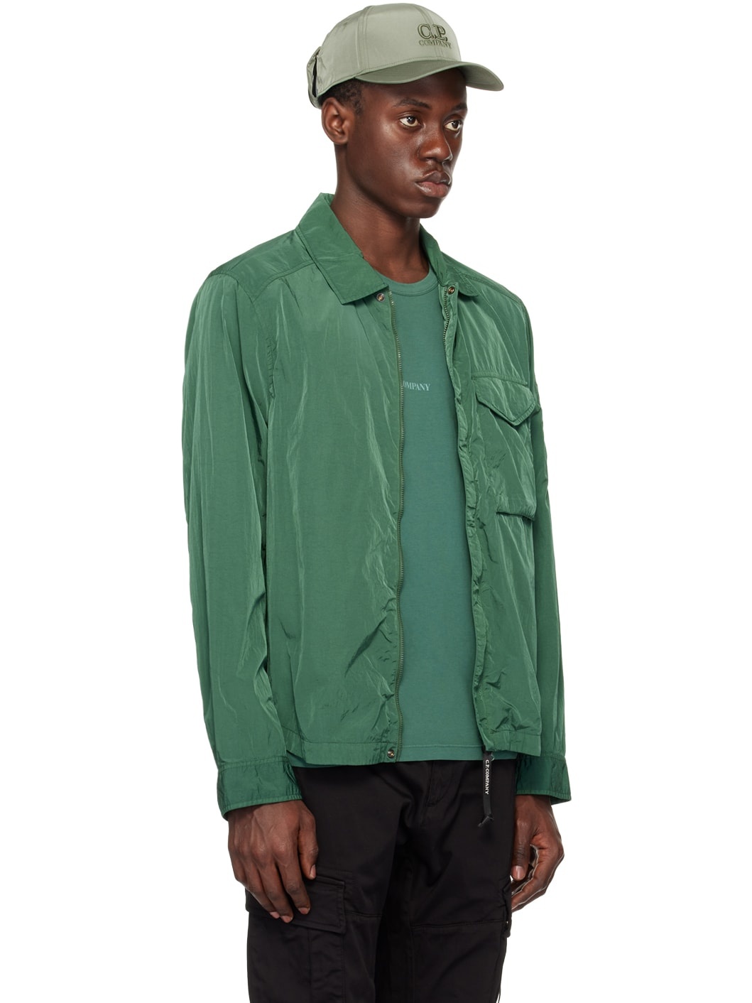 Green Pocket Jacket - 2