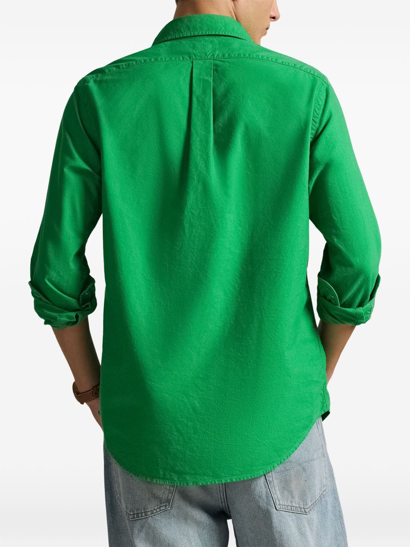 buttoned logo shirt 4