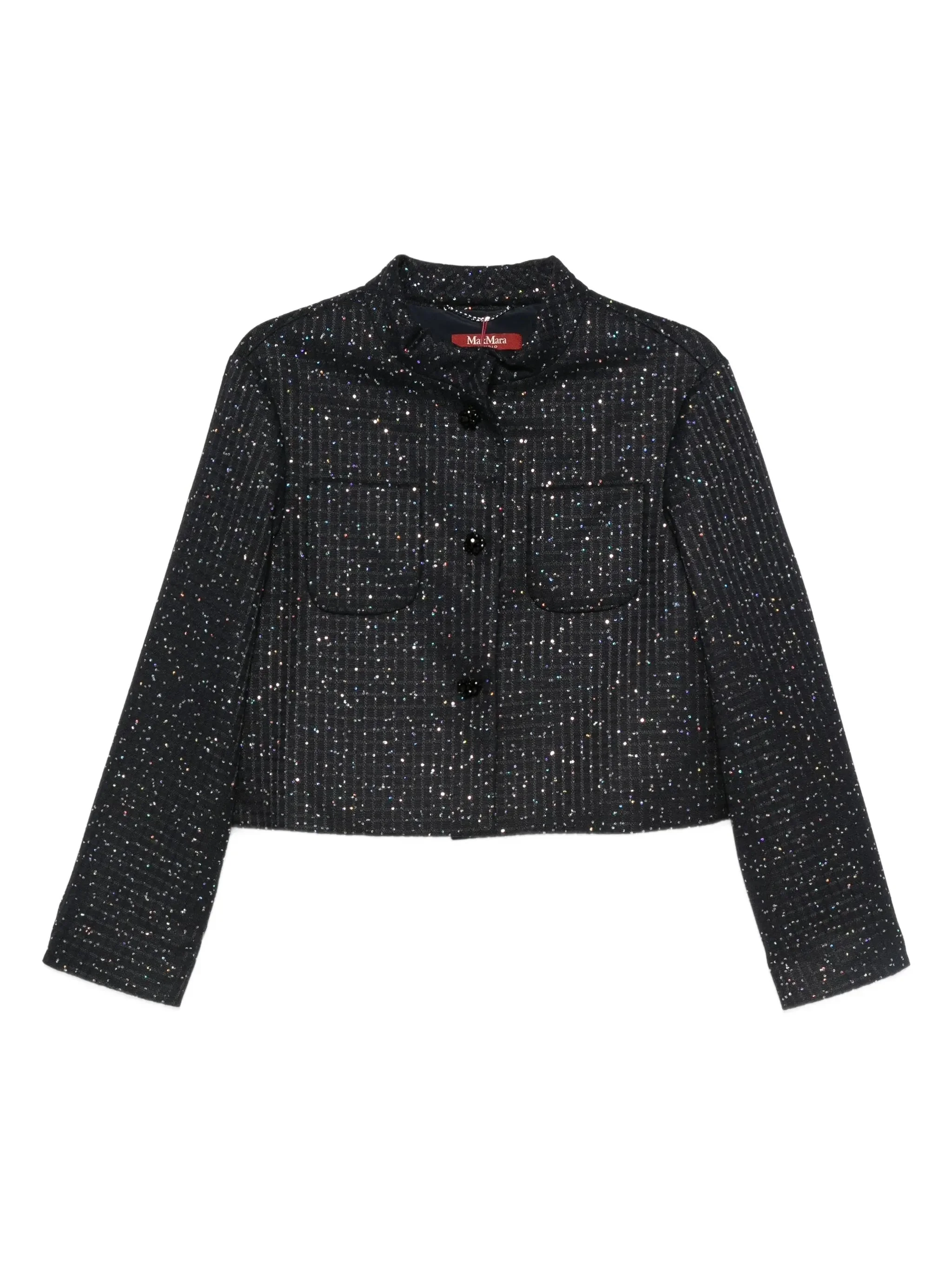 Max Mara Studio Sequin-embellished Jacket - 1