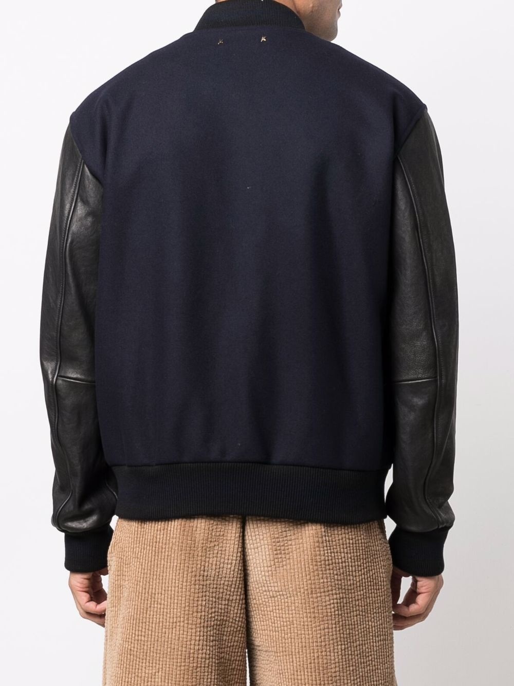 panelled varsity jacket - 4