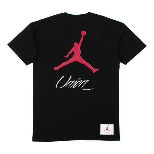 Air Jordan x Union NRG Vault AJ Flight Jumpman Tee 'Black' BV1330-010 - 1
