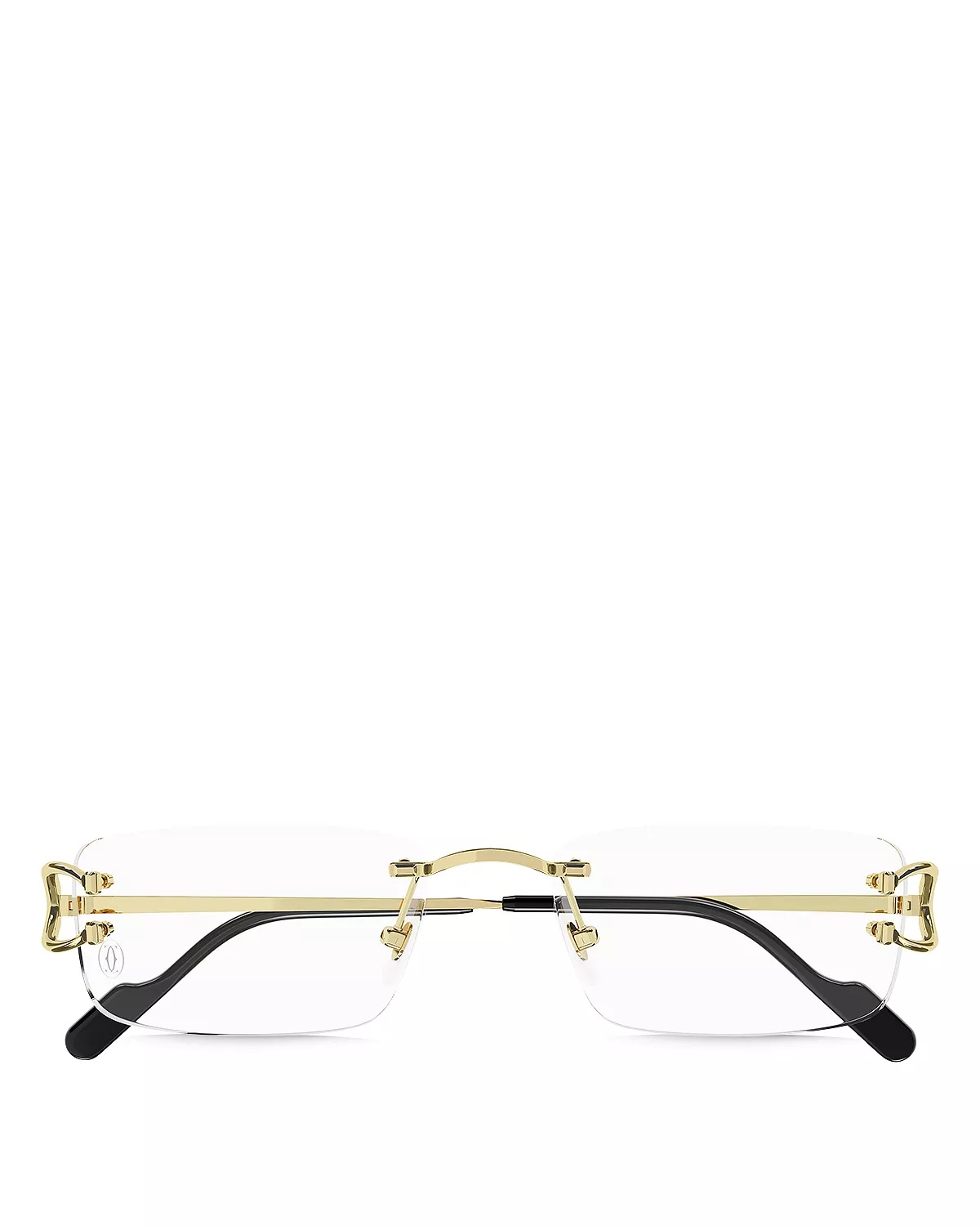 Signature C 24K Gold Plated Rimless Square Eyeglasses, 56mm - 2