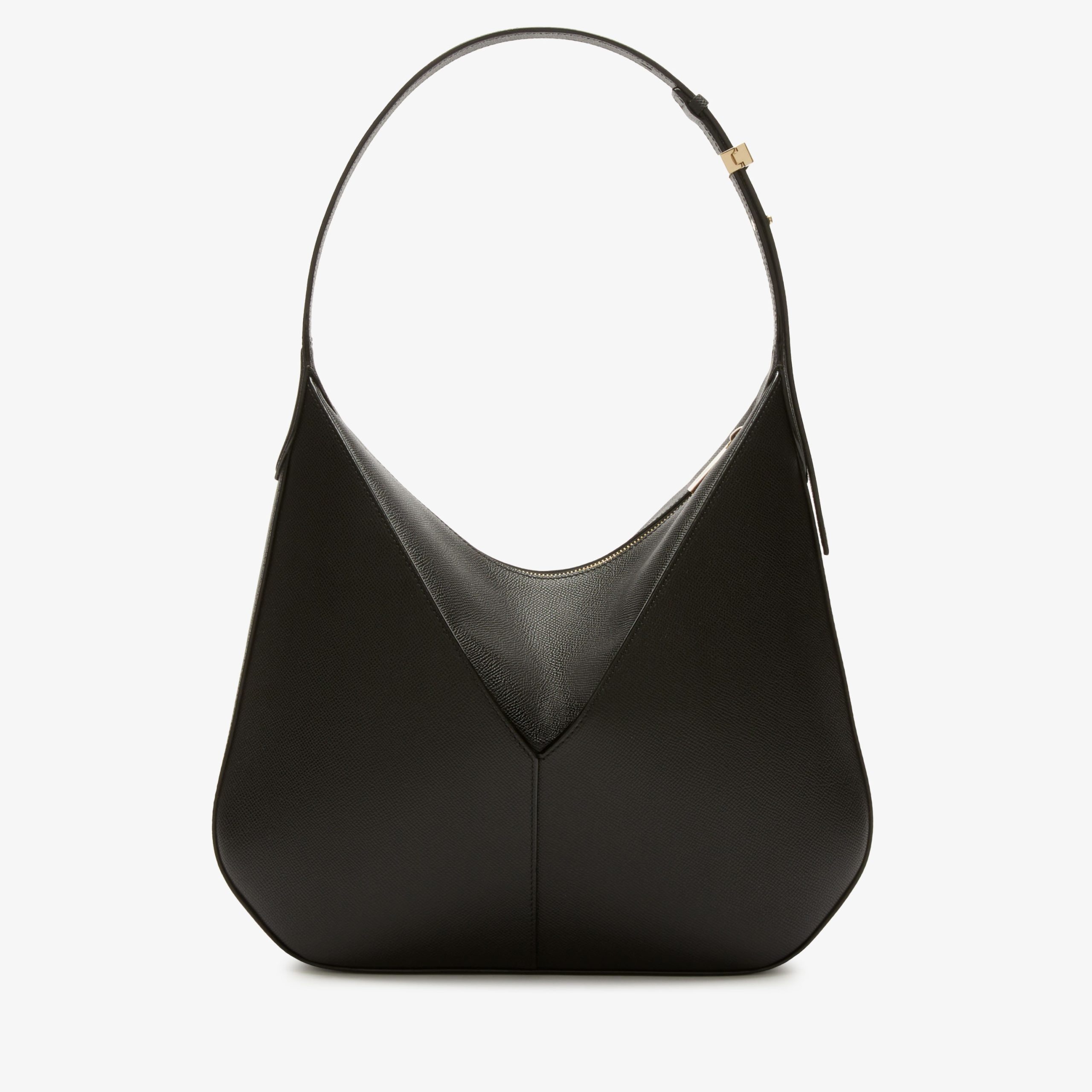 Valextra – Vivi Hobo Bag – Black - 5