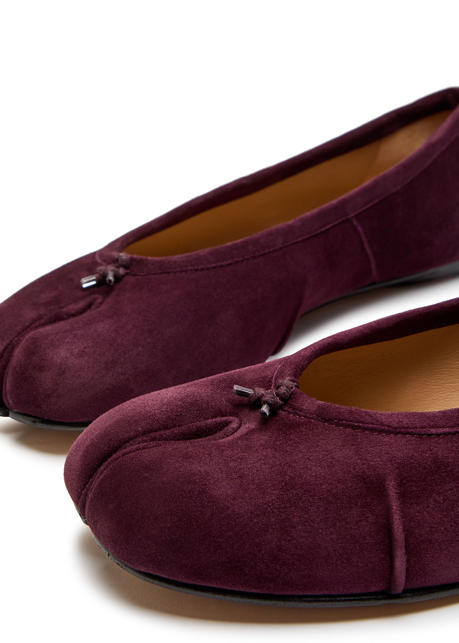 Maison Margiela Tabi Suede Ballet Flats - 4