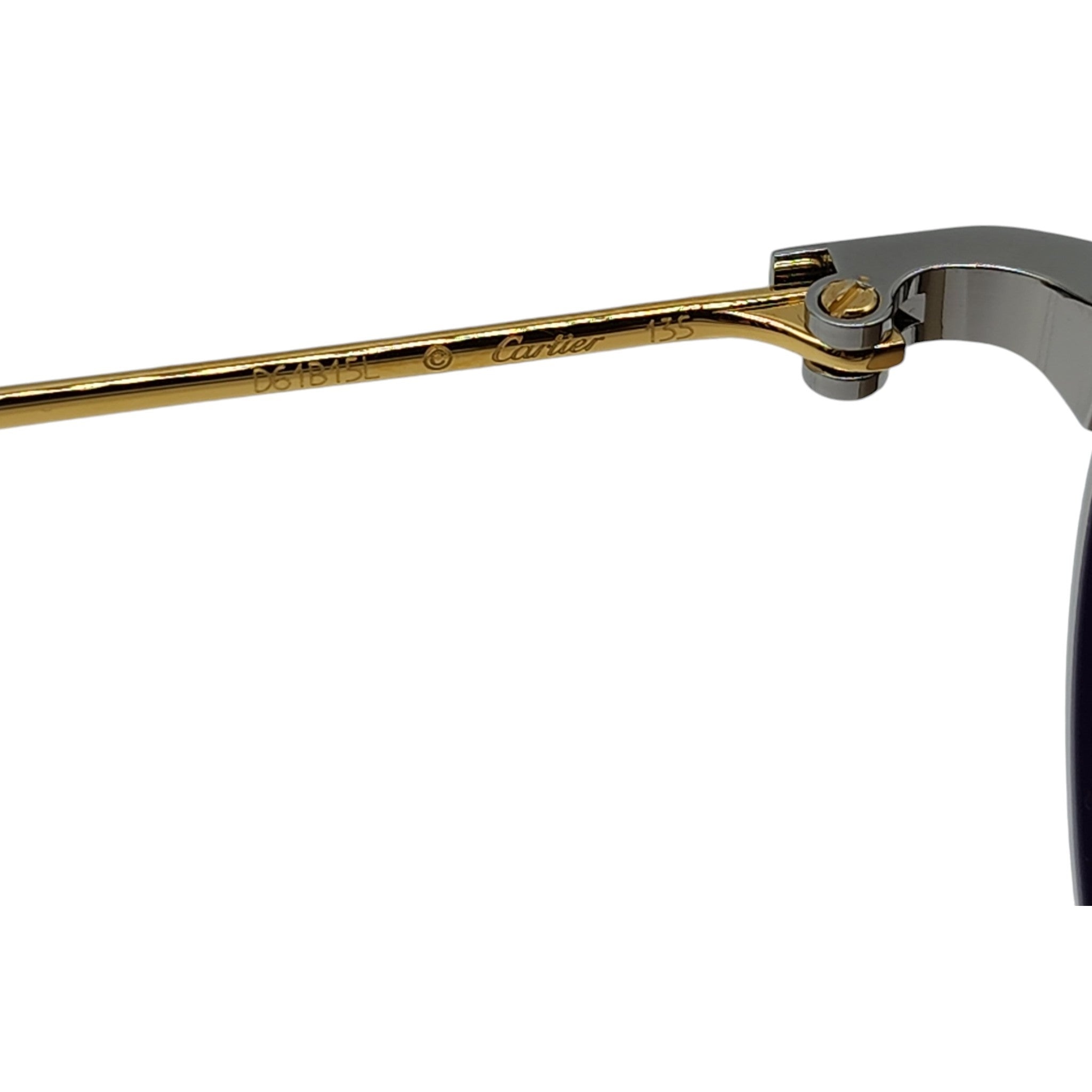 Cartier Santos de Cartier Sunglasses - Gold - 8