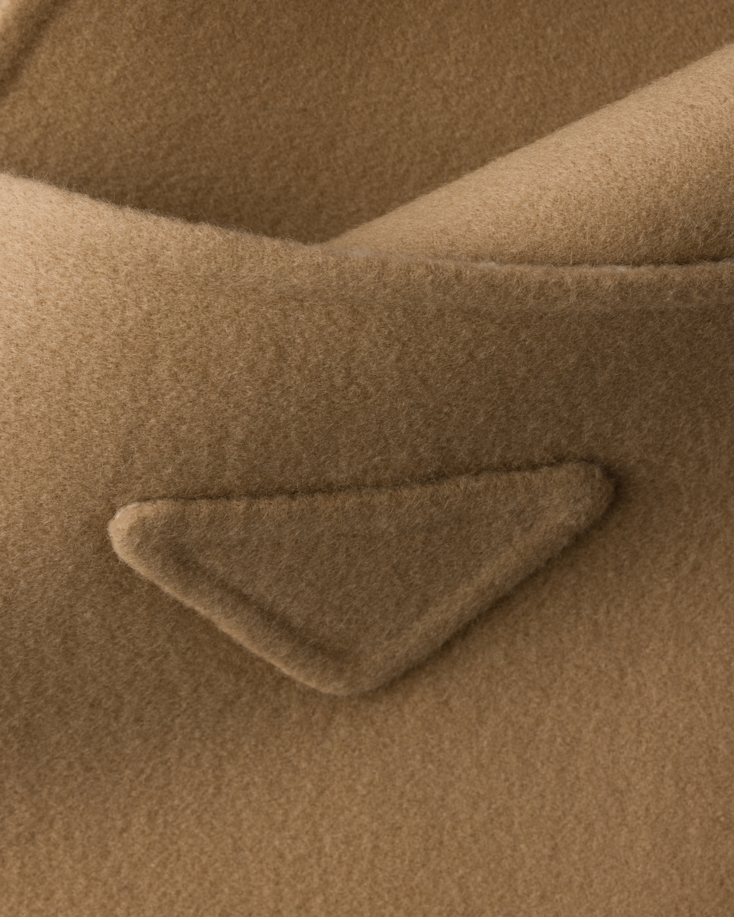Double wool hooded scarf - 2