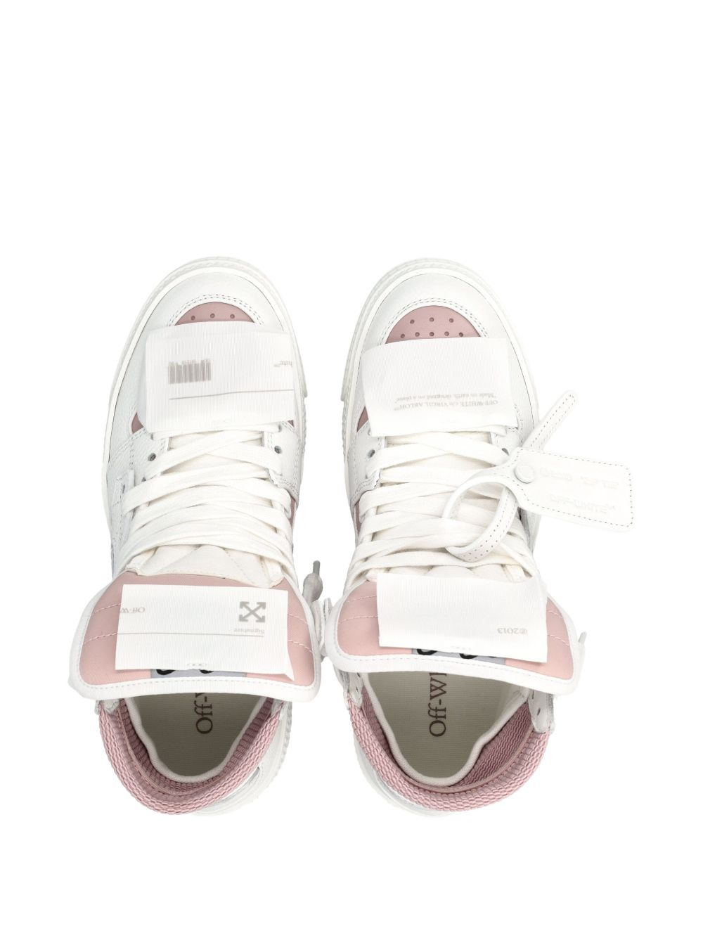 Court 3.0 high-top leather sneakers - 4