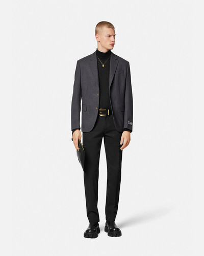 VERSACE Medusa Saddle Single-Breasted Blazer outlook