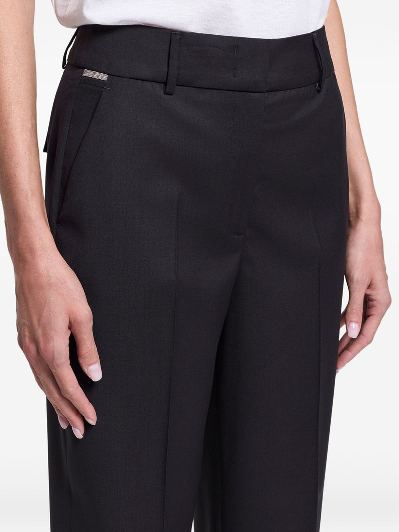 pressed-crease turn-up trousers 4