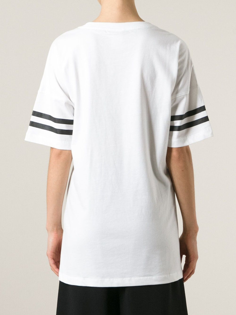 varsity print T-shirt 4