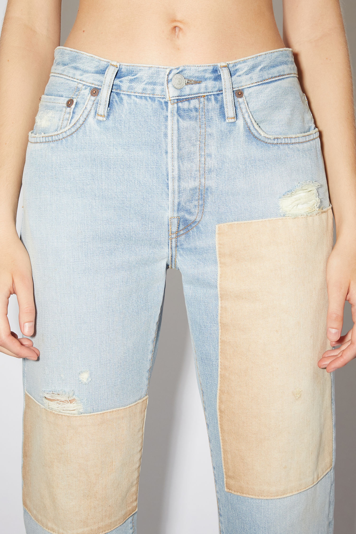 Organic denim jeans - Light blue - 6