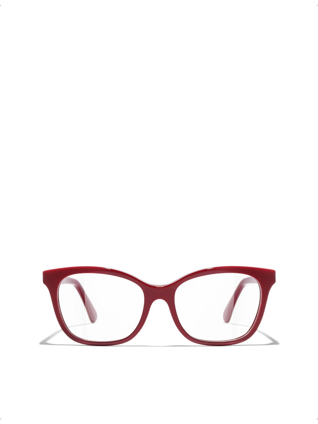 CH3463 rectangle-frame acetate glasses - 1