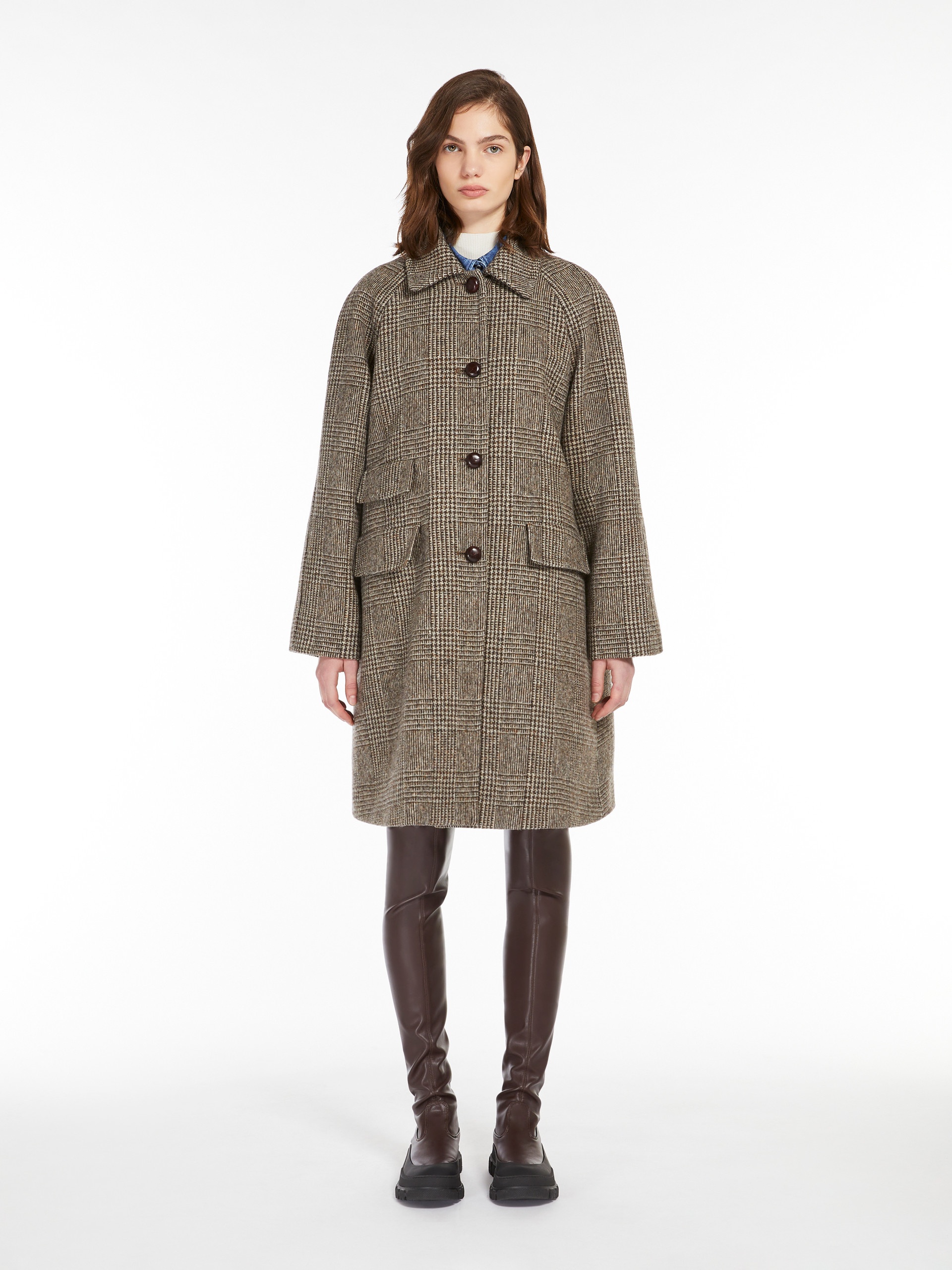 PITONE Wool midi coat - 3